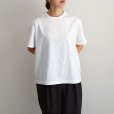 【women's】 STILL BY HAND WM - Crewneck T-shirt [CS01251WM] / White