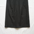 【women's】 STILL BY HAND WM - Cotton/Nylon easy skirt [SK01252WM] / Black