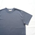 【women's】 STILL BY HAND WM - Crewneck T-shirt [CS01251WM] / Slate Blue