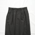 【women's】 STILL BY HAND WM - Cotton/Nylon easy skirt [SK01252WM] / Black