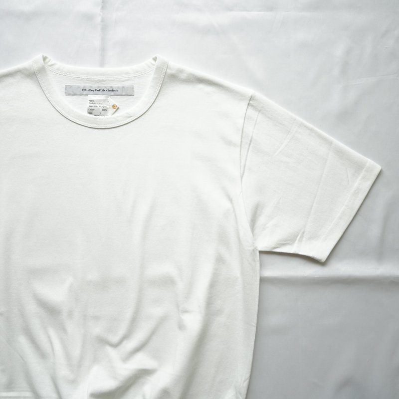 [women's] ironari - Can tee [I-25502B] / White×Light Gray