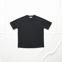 【women's】 STILL BY HAND WM - Dry touch Crewneck T-shirt / Black Navy