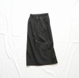 【women's】 STILL BY HAND WM - Cotton/Nylon easy skirt [SK01252WM] / Black