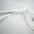 [women's] ironari - Can tee [I-25502B] / White×Light Gray