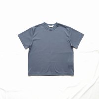 【women's】 STILL BY HAND WM - Crewneck T-shirt / Slate Blue