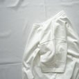[women's] ironari - Can tee [I-25502B] / White×Light Gray