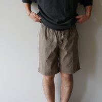 JACKMAN - Crepe shorts / Sepia