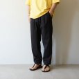 JACKMAN - Crepe umps pants [JM4433] / Black