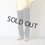 JACKMAN - Crepe umps pants / Black