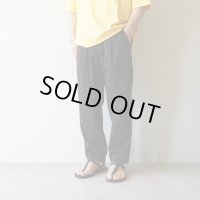 JACKMAN - Crepe umps pants / Black