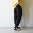 JACKMAN - Crepe umps pants [JM4433] / Black