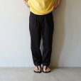 JACKMAN - Crepe umps pants [JM4433] / Black