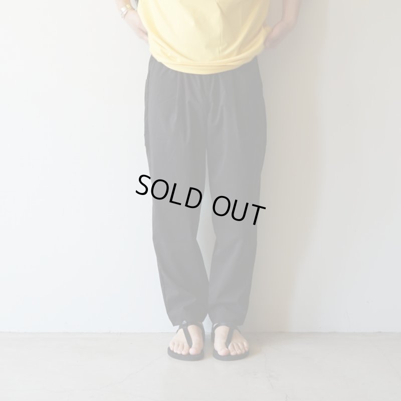 JACKMAN - Crepe umps pants [JM4433] / Black