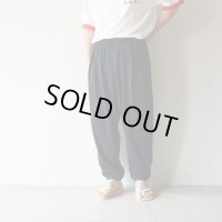 ●20%OFF●[size L のみ]JACKMAN - FD Gather pants / Dark Navy