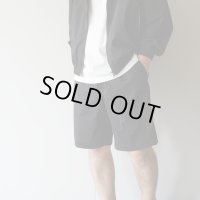 [size Mのみ] JACKMAN - Crepe shorts / Black