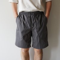 JACKMAN - Crepe shorts / Iron Gray
