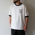 JACKMAN - Rib GCU T-shirt [JM5538] / White×Black
