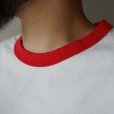JACKMAN - Rib GCU T-shirt [JM5538] / White×Red