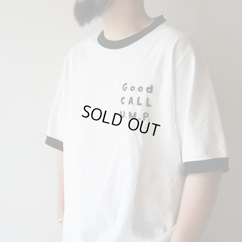 JACKMAN - Rib GCU T-shirt [JM5538] / White×Black