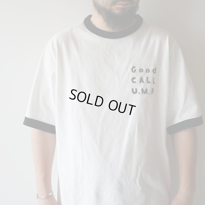 JACKMAN - Rib GCU T-shirt [JM5538] / White×Black