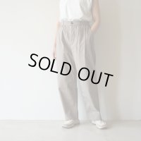 【unisex】EEL Products - Sun pants / Brown check