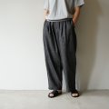 【unisex】ironari - Timer pants [I-25201] / Black
