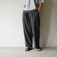 【unisex】ironari - Timer pants [I-25201] / Black