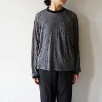 【unisex】ironari - Cloud tee / Charcoal Gray