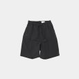 STILL BY HAND - Nylon easy shorts [PT02252] / Black