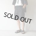 STILL BY HAND - Nylon easy shorts [PT02252] / Black