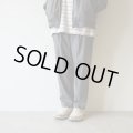 JACKMAN - Crepe umps pants / Iron Gray