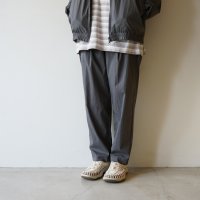 JACKMAN - Crepe umps pants / Iron Gray