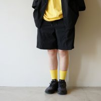 STILL BY HAND - Nylon easy shorts [PT02252] / Black