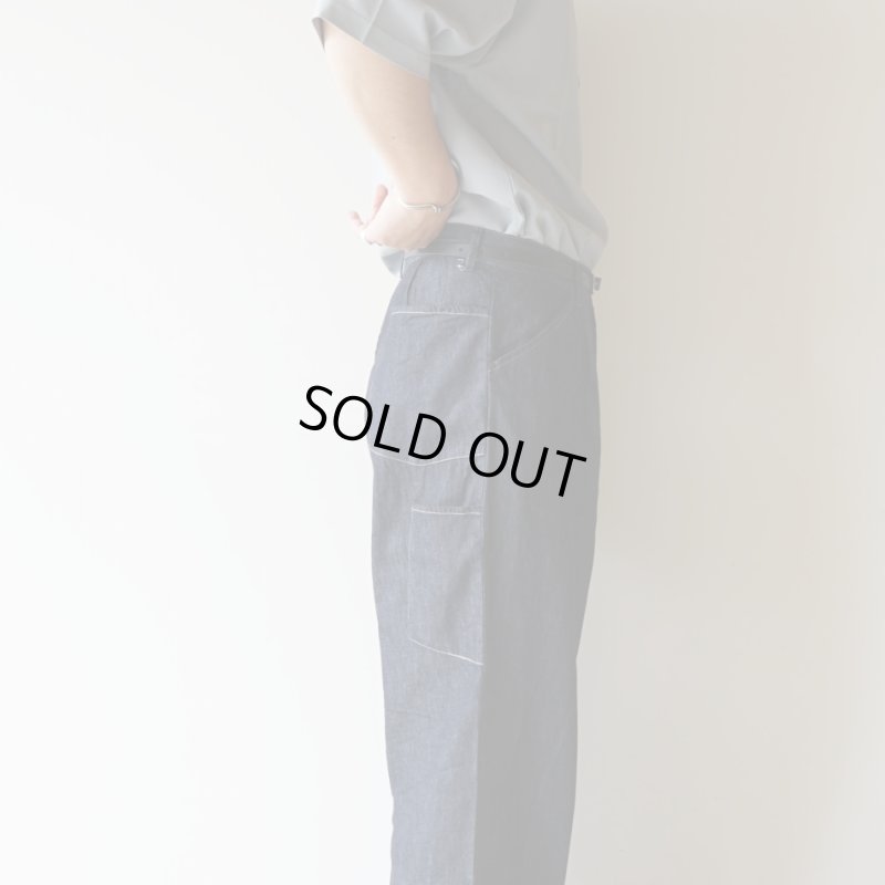 STILL BY HAND - 5.5oz denim pants [DN01252] / Indigo