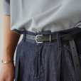 STILL BY HAND - Narrow belt [GD03252] / Black