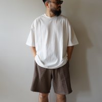 【unisex】alvana - 空紡 S/S TEE SHIRTS / White