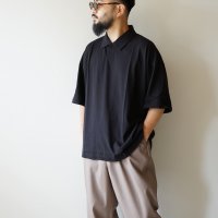STILL BY HAND - Cutsew polo / Black