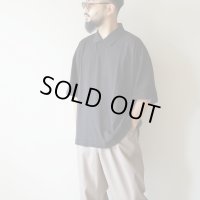 STILL BY HAND - Cutsew polo / Black