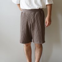 JACKMAN - Waffle shorts / Taupe