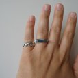 MEXICAN JEWELRY - TAXCO SILVER RING 925 "drop"