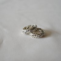 MEXICAN JEWELRY - TAXCO SILVER RING 925 "braid"