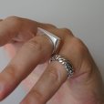 MEXICAN JEWELRY - TAXCO SILVER RING 925 "braid"