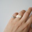 MEXICAN JEWELRY - TAXCO SILVER RING 925 "braid"