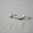 MEXICANJEWELRY - TAXCO SILVER BANGLE 925" double curve"