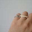 MEXICAN JEWELRY - TAXCO SILVER RING 925 "braid"