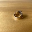 INDIAN JEWELRY - HOPI RING "silver 925 / 14k"