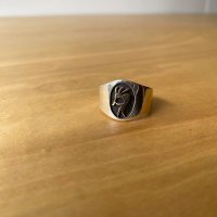 INDIAN JEWELRY - HOPI RING "silver 925 / 14k"