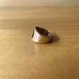 INDIAN JEWELRY - HOPI RING "silver 925 / 14k"