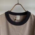画像4: JACKMAN - Grace T-shirt / Sepia×Black (4)
