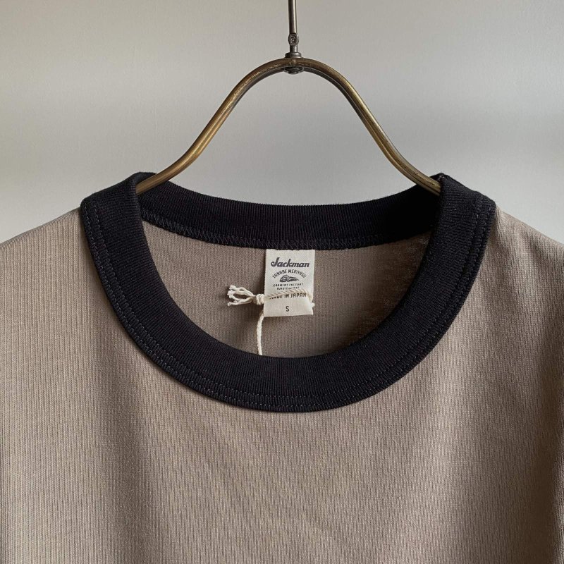 画像4: JACKMAN - Grace T-shirt / Sepia×Black